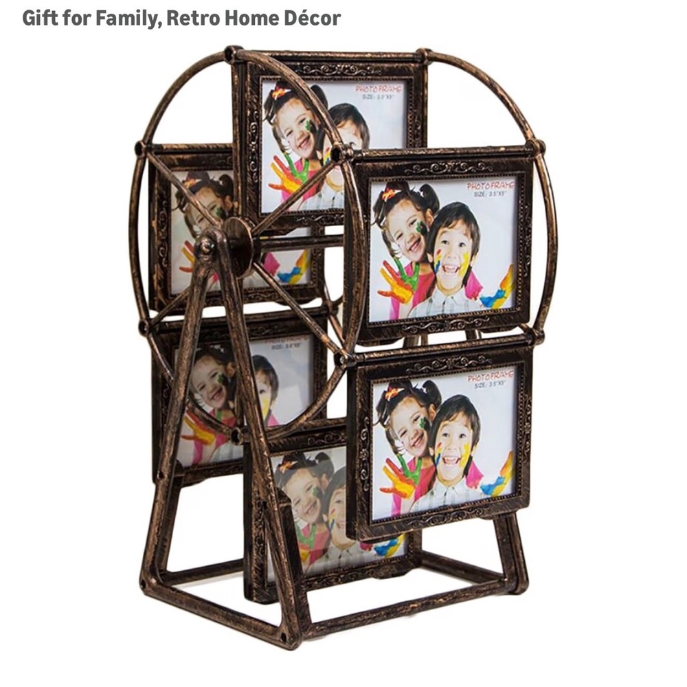 Rotating Ferris Wheel Picture Frame